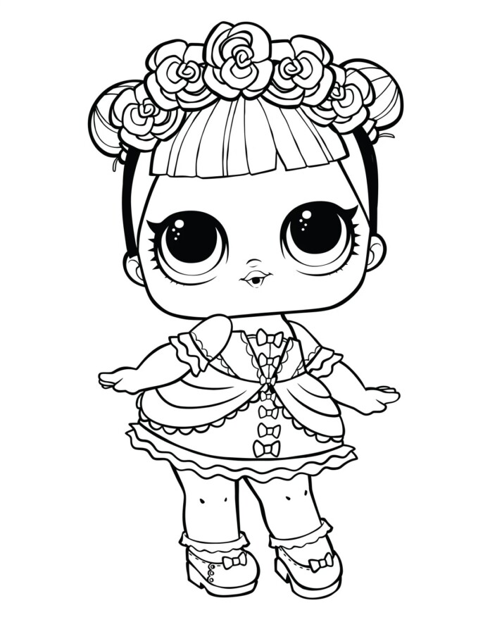 Desenho de lol surprise para colorir - lol surprise Desenho de lol surprise - lol surprise para colorir e imprimir grátis. Atividade infantil