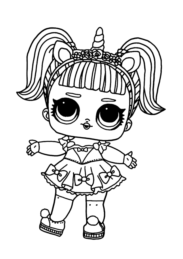 Desenho de lol surprise para colorir - lol surprise Desenho de lol surprise - lol surprise para colorir e imprimir grátis. Atividade infantil