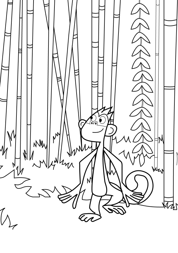 Desenho de peixonauta para colorir - peixonauta