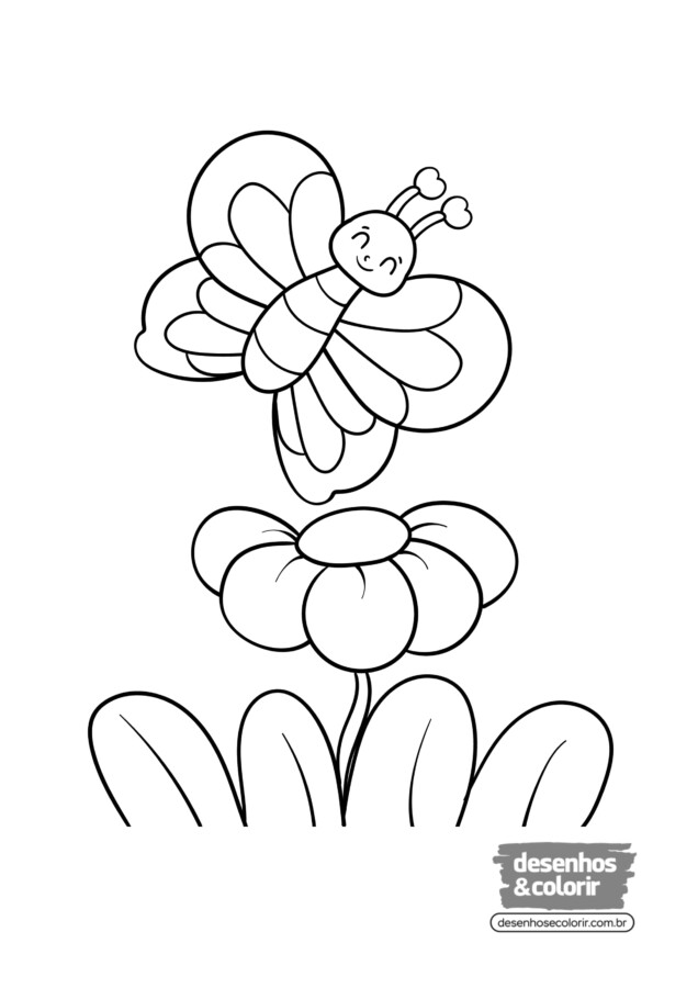 Desenho de borboletas para colorir - borboletas Desenho de borboletas - borboletas para colorir e imprimir grátis. Atividade infantil