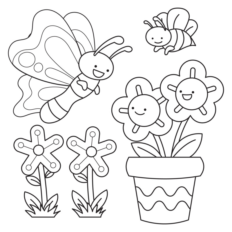Desenho de borboletas para colorir - borboletas Desenho de borboletas - borboletas para colorir e imprimir grátis. Atividade infantil