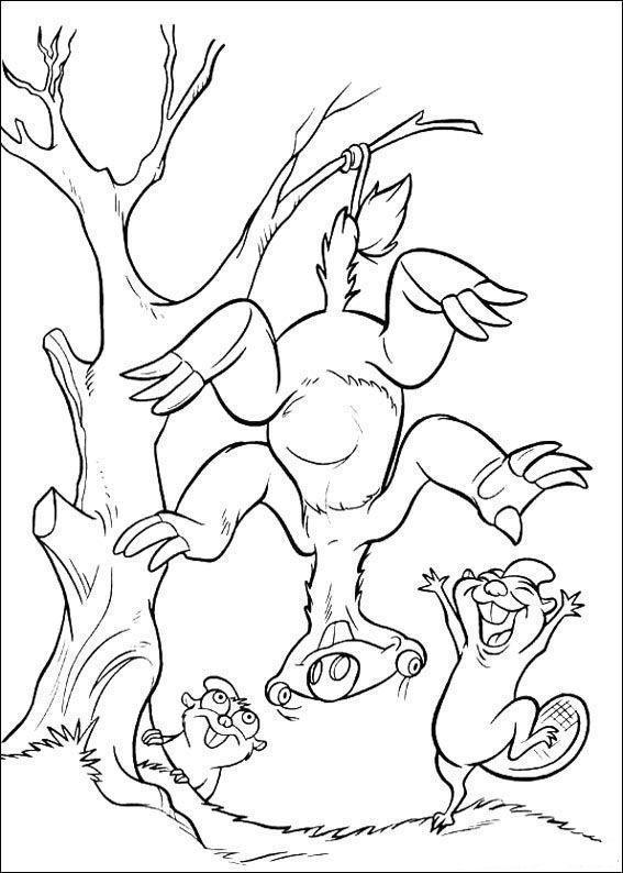 Desenho de era do gelo para colorir - era do gelo Desenho de era do gelo - era do gelo para colorir e imprimir grátis. Atividade infantil