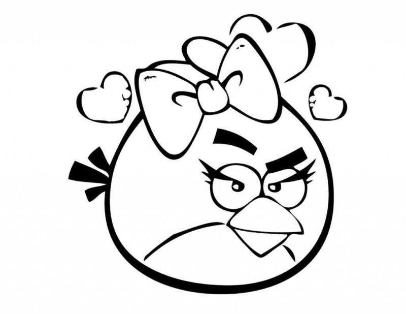 Desenho de angry birds para colorir - angry birds Desenho de angry birds - angry birds para colorir e imprimir grátis. Atividade infantil