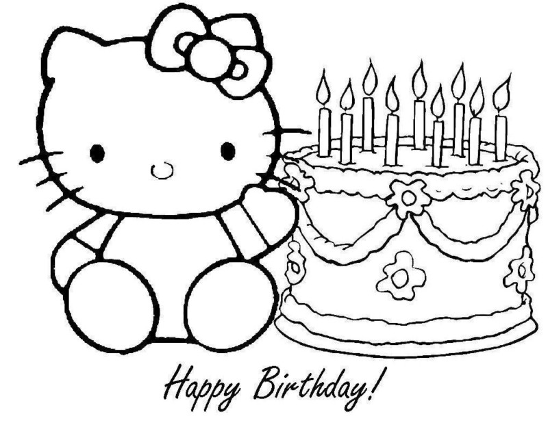 Desenho de aniversário para colorir - aniversário Desenho de aniversário - aniversário para colorir e imprimir grátis. Atividade infantil
