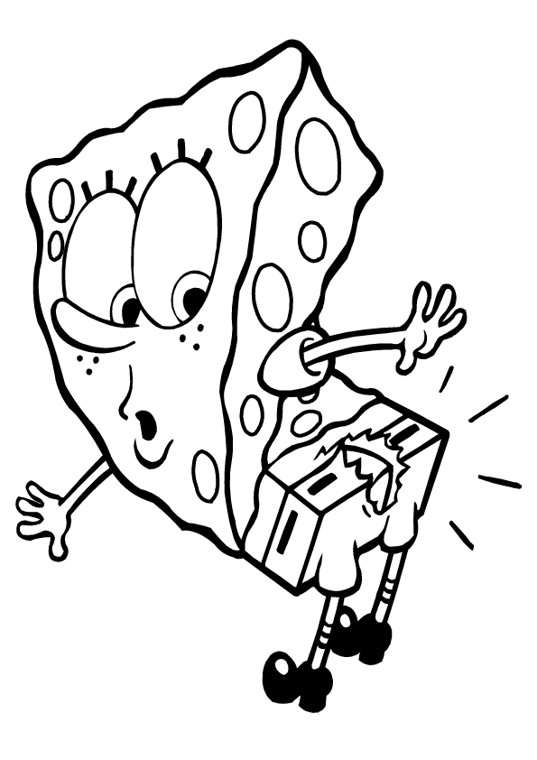 Desenho de bob esponja para colorir - bob esponja Desenho de bob esponja - bob esponja para colorir e imprimir grátis. Atividade infantil