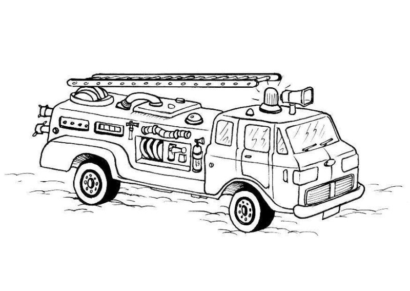 Desenho de bombeiros para colorir - bombeiros Desenho de bombeiros - bombeiros para colorir e imprimir grátis. Atividade infantil