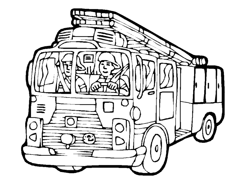 Desenho de bombeiros para colorir - bombeiros Desenho de bombeiros - bombeiros para colorir e imprimir grátis. Atividade infantil