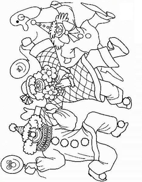 Desenho de carnaval para colorir - carnaval