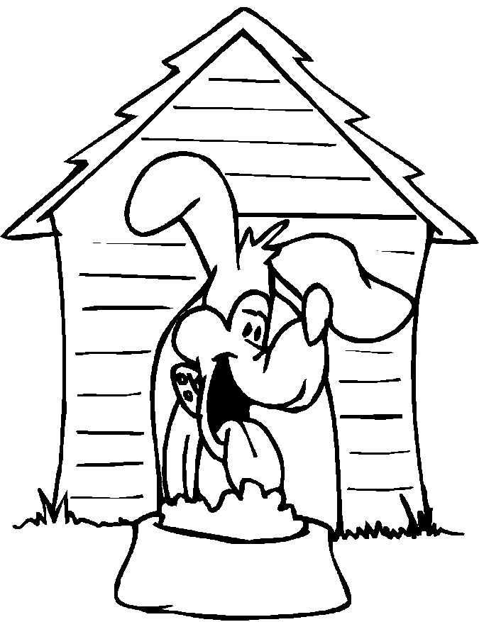 Desenho de casas para colorir - casas