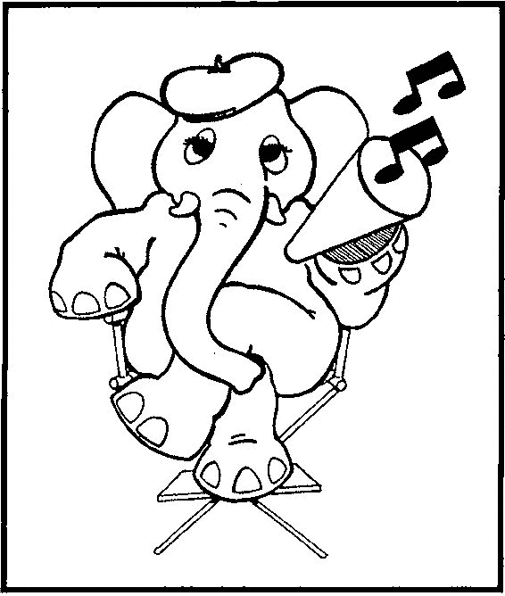 Desenho de elefantes para colorir - elefantes Desenho de elefantes - elefantes para colorir e imprimir grátis. Atividade infantil