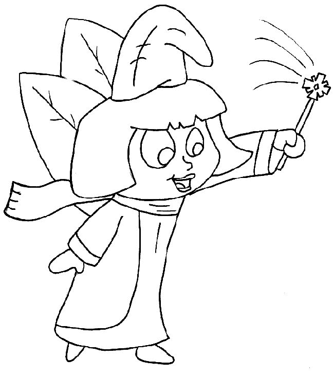 Desenho de fadas para colorir - fadas