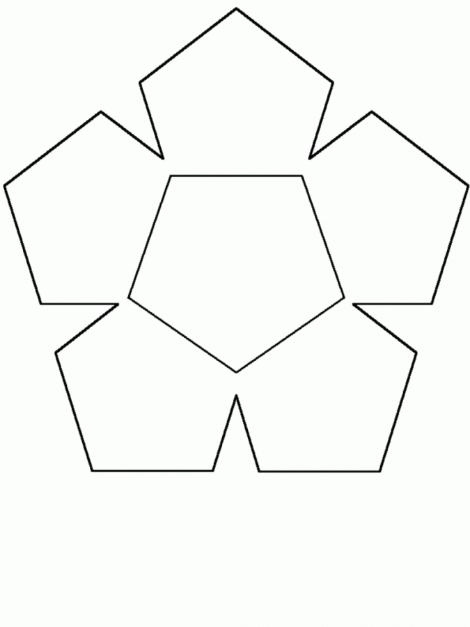 Desenho de formas para colorir - formas