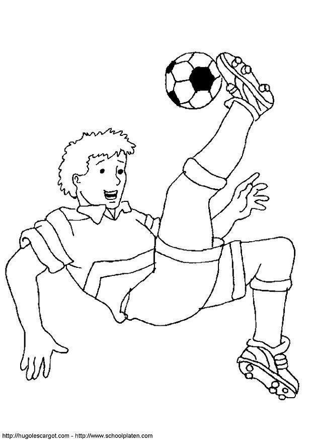 Desenho de futebol para colorir - futebol