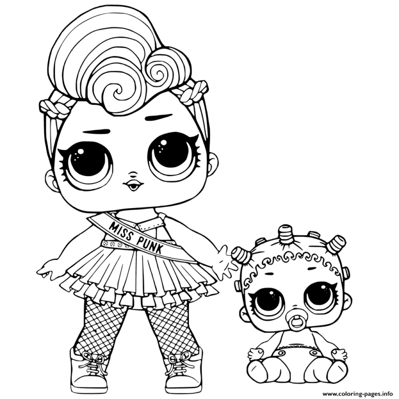 Desenho de lol surprise para colorir - lol surprise Desenho de lol surprise - lol surprise para colorir e imprimir grátis. Atividade infantil