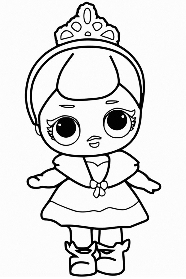 Desenho de lol surprise para colorir - lol surprise Desenho de lol surprise - lol surprise para colorir e imprimir grátis. Atividade infantil