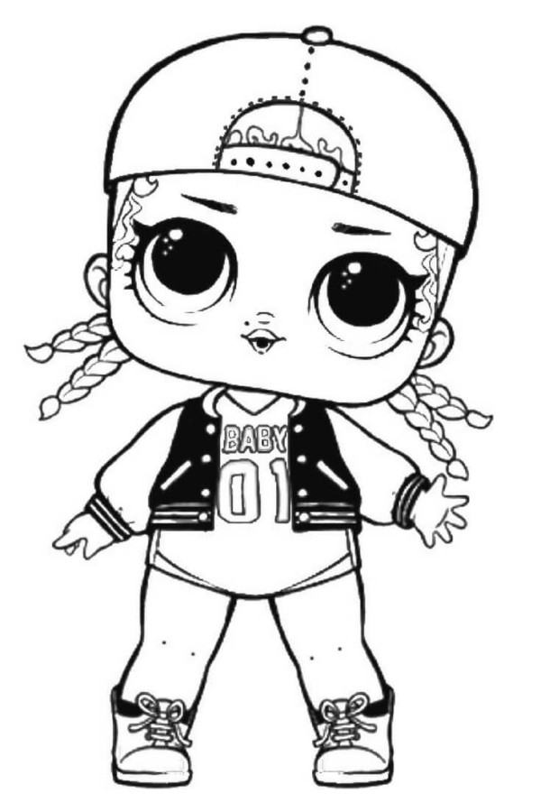 Desenho de lol surprise para colorir - lol surprise Desenho de lol surprise - lol surprise para colorir e imprimir grátis. Atividade infantil