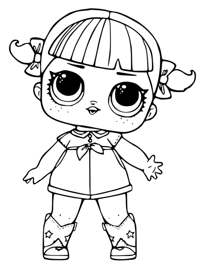 Desenho de lol surprise para colorir - lol surprise Desenho de lol surprise - lol surprise para colorir e imprimir grátis. Atividade infantil