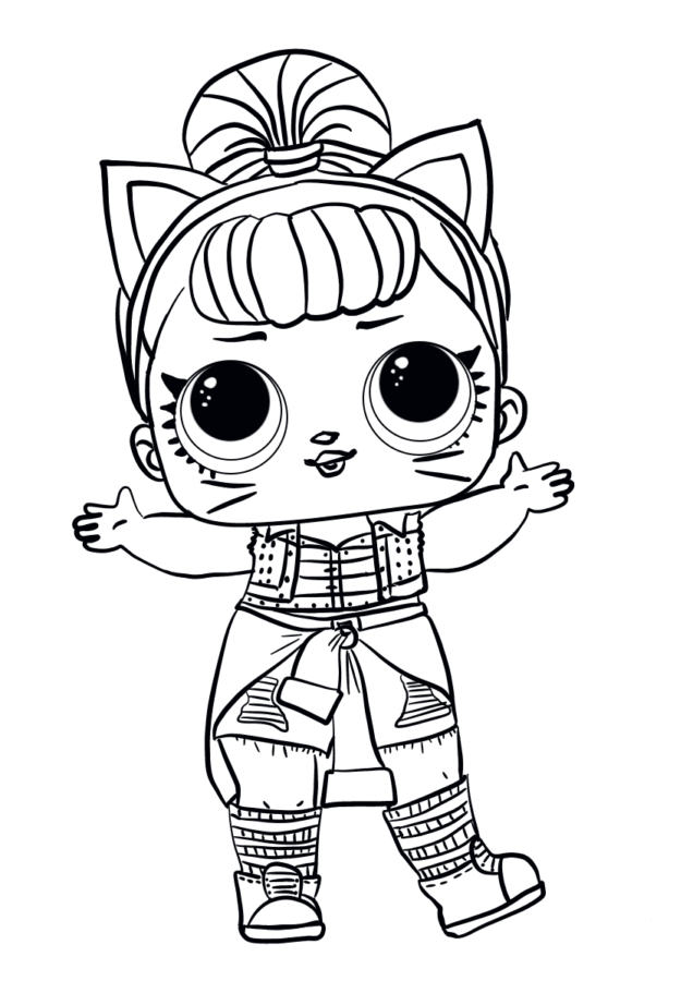 Desenho de lol surprise para colorir - lol surprise Desenho de lol surprise - lol surprise para colorir e imprimir grátis. Atividade infantil