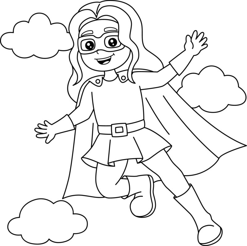 Desenho de meninas para colorir - meninas