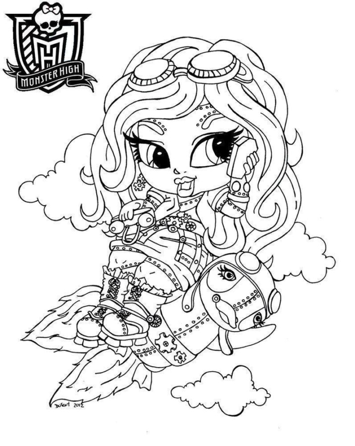 Desenho de monster high para colorir - monster high Desenho de monster high - monster high para colorir e imprimir grátis. Atividade infantil