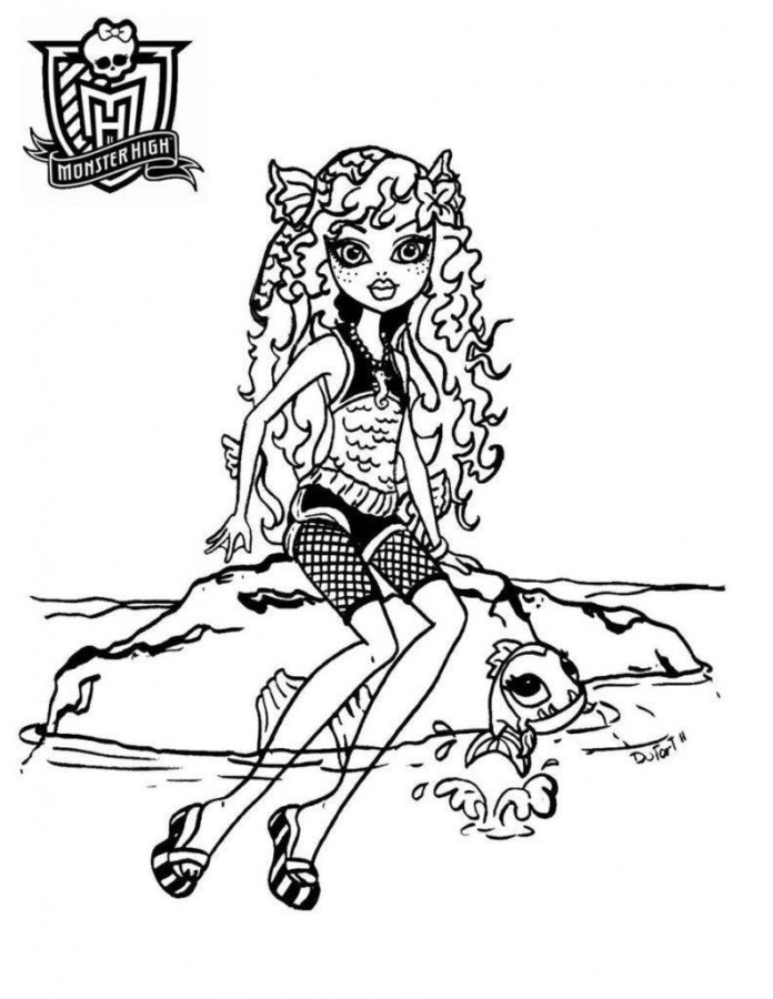 Desenho de monster high para colorir - monster high Desenho de monster high - monster high para colorir e imprimir grátis. Atividade infantil