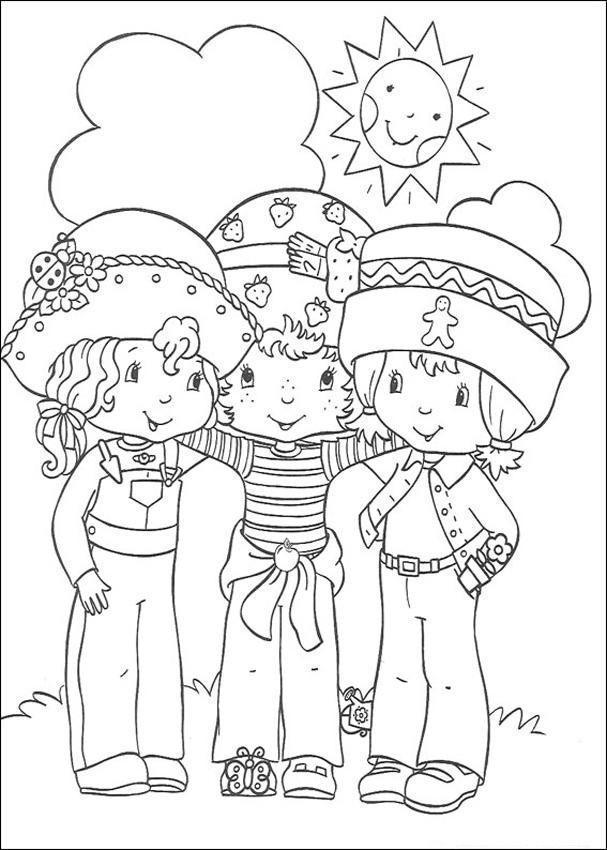 Desenho de moranguinho para colorir - moranguinho Desenho de moranguinho - moranguinho para colorir e imprimir grátis. Atividade infantil