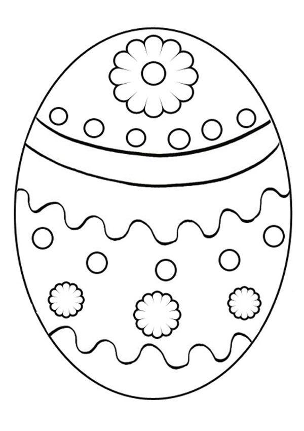 Desenho de páscoa para colorir - páscoa