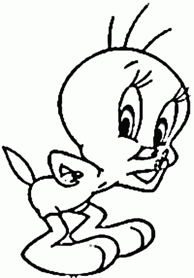 Desenho de piu-piu para colorir - piu-piu