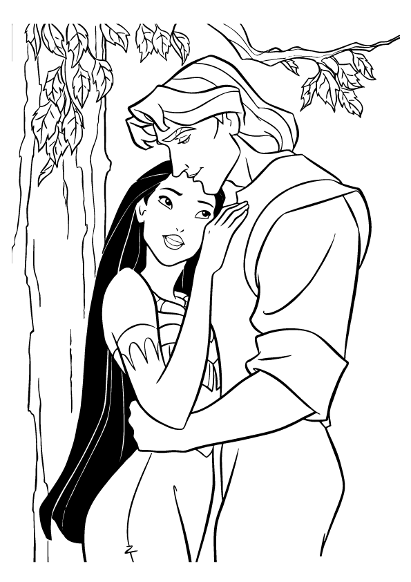 Desenho de pocahontas para colorir - pocahontas Desenho de pocahontas - pocahontas para colorir e imprimir grátis. Atividade infantil