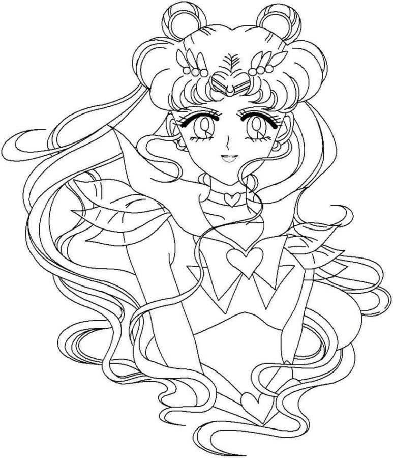 Desenho de sailor moon para colorir - sailor moon Desenho de sailor moon - sailor moon para colorir e imprimir grátis. Atividade infantil