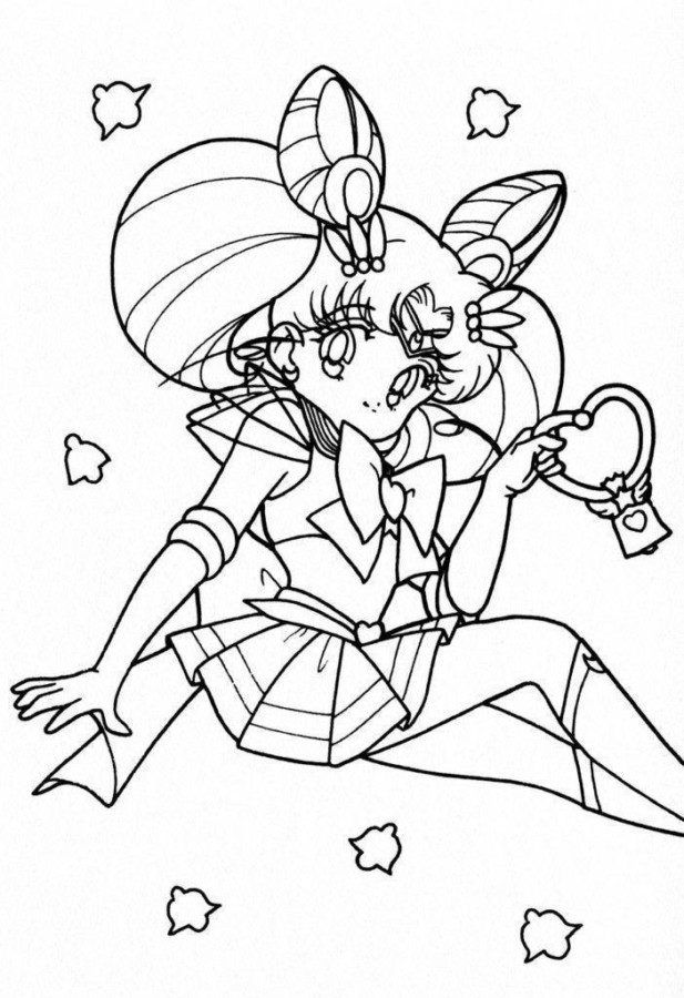 Desenho de sailor moon para colorir - sailor moon Desenho de sailor moon - sailor moon para colorir e imprimir grátis. Atividade infantil