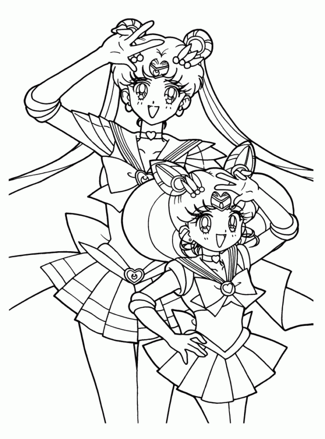 Desenho de sailor moon para colorir - sailor moon Desenho de sailor moon - sailor moon para colorir e imprimir grátis. Atividade infantil