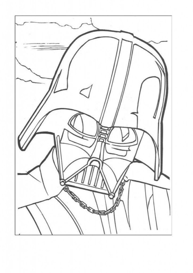 Desenho de star wars para colorir - star wars