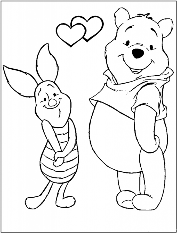Desenho de ursinho pooh para colorir - ursinho pooh Desenho de ursinho pooh - ursinho pooh para colorir e imprimir grátis. Atividade infantil