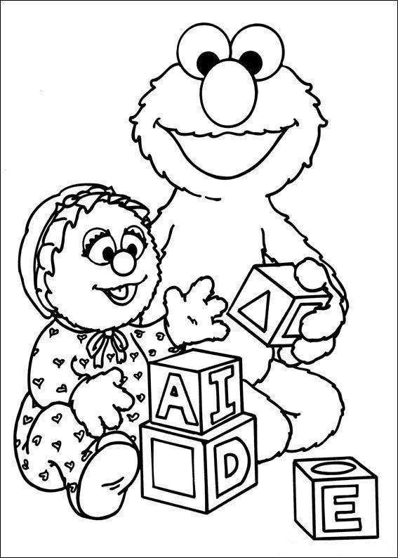 Desenho de vila sésamo para colorir - vila sésamo Desenho de vila sésamo - vila sésamo para colorir e imprimir grátis. Atividade infantil