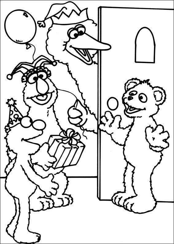 Desenho de vila sésamo para colorir - vila sésamo Desenho de vila sésamo - vila sésamo para colorir e imprimir grátis. Atividade infantil