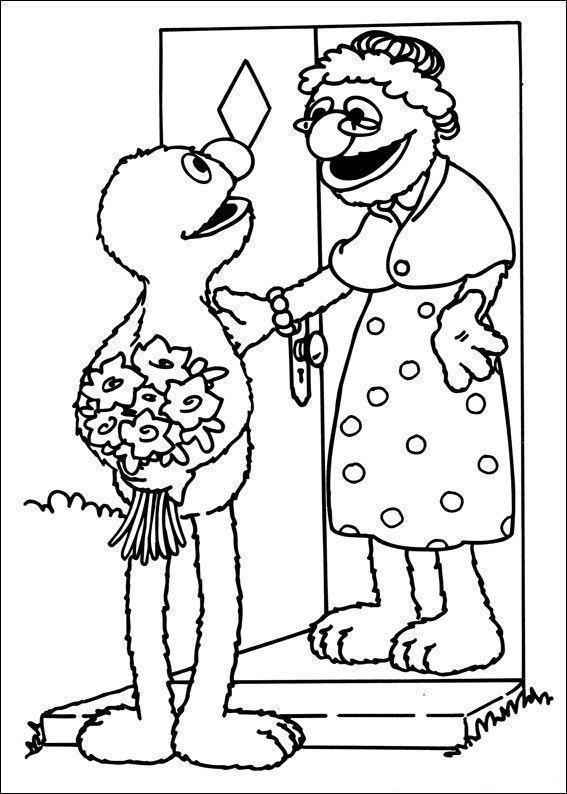 Desenho de vila sésamo para colorir - vila sésamo Desenho de vila sésamo - vila sésamo para colorir e imprimir grátis. Atividade infantil