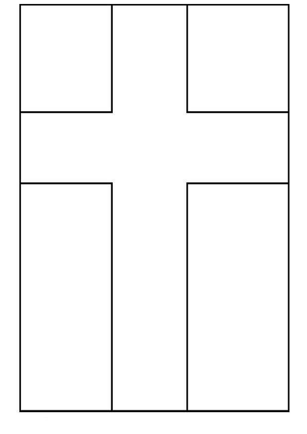 Desenho de bandeiras para colorir - bandeiras