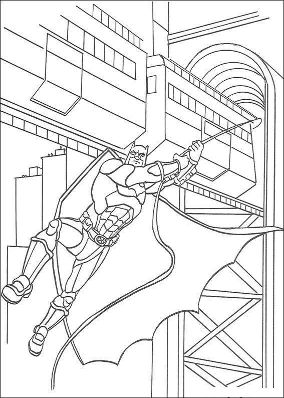 Desenho de batman para colorir - batman