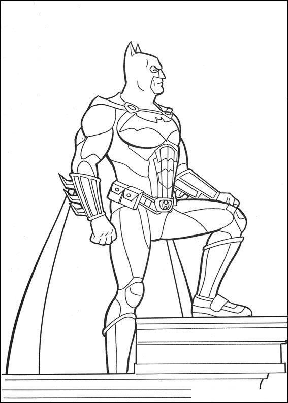 Desenho de batman para colorir - batman