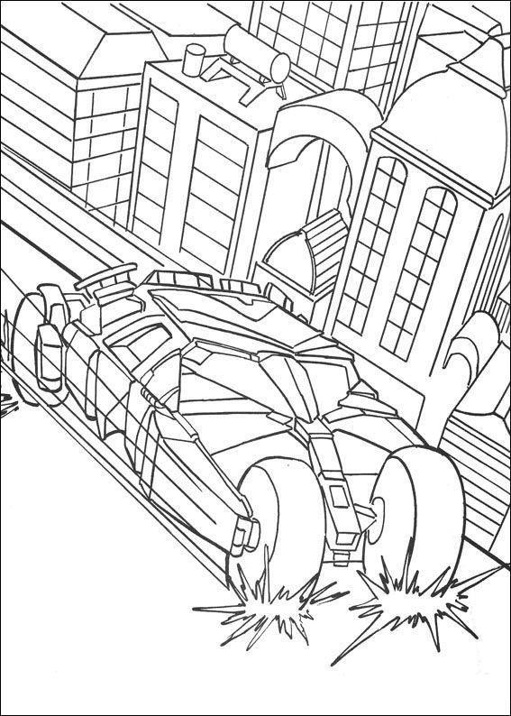 Desenho de batman para colorir - batman