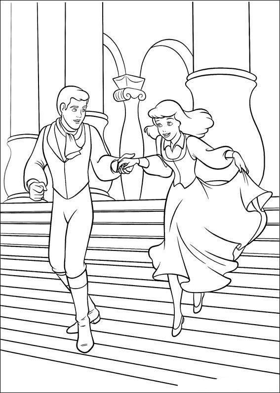 Desenho de cinderela para colorir - cinderela Desenho de cinderela - cinderela para colorir e imprimir grátis. Atividade infantil