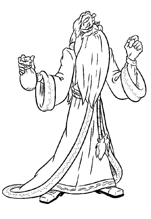 Desenho de harry potter para colorir - harry potter