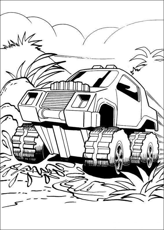 Desenho de hot wheels para colorir - hot wheels