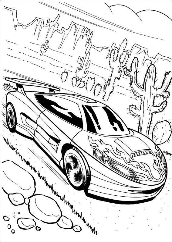 Desenho de carros para colorir - carros