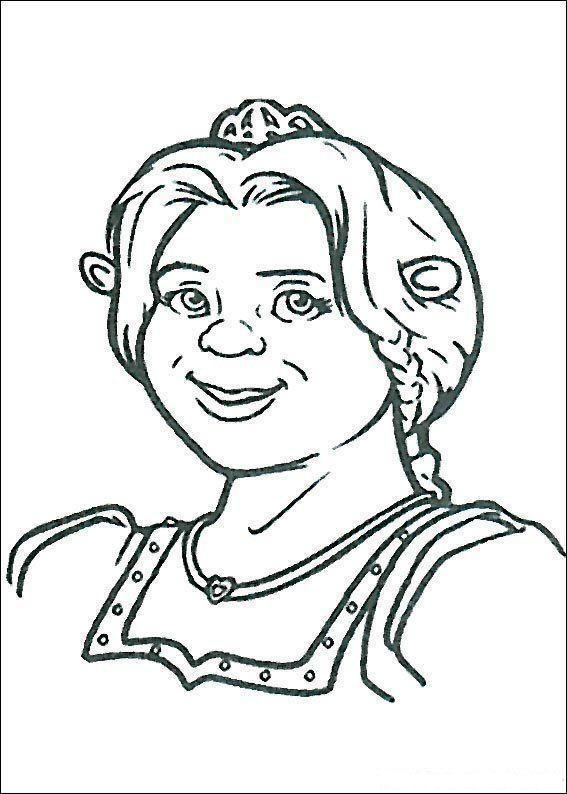 Desenho de shrek para colorir - shrek