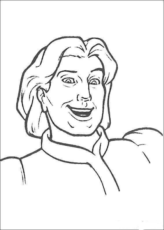 Desenho de shrek para colorir - shrek