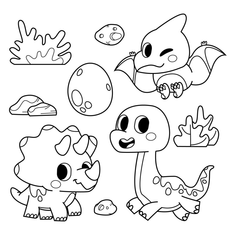 Desenho de dinossauros para colorir - dinossauros Desenho de dinossauros - dinossauros para colorir e imprimir grátis. Atividade infantil