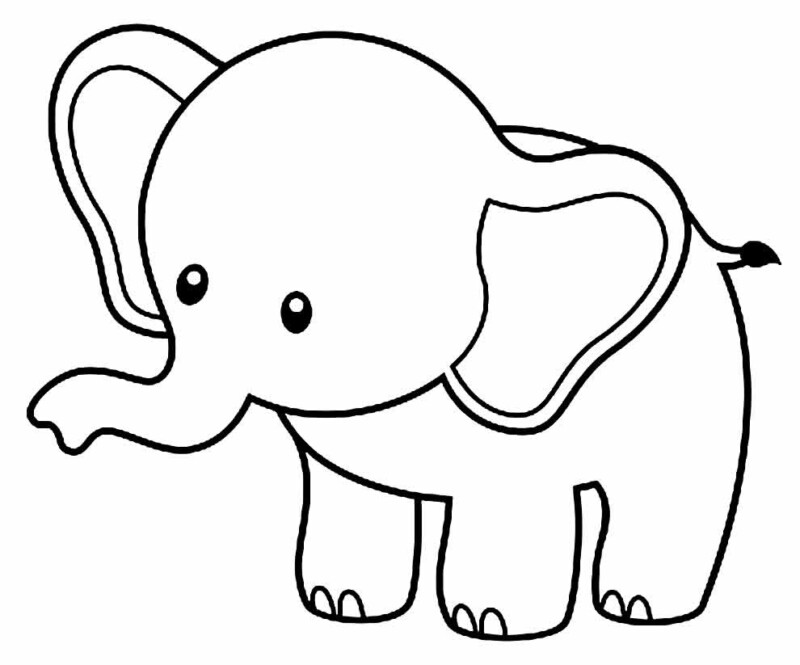 Desenho de elefantes para colorir - elefantes Desenho de elefantes - elefantes para colorir e imprimir grátis. Atividade infantil