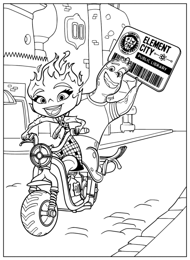 Desenho de elementos para colorir - elementos Desenho de elementos - elementos para colorir e imprimir grátis. Atividade infantil
